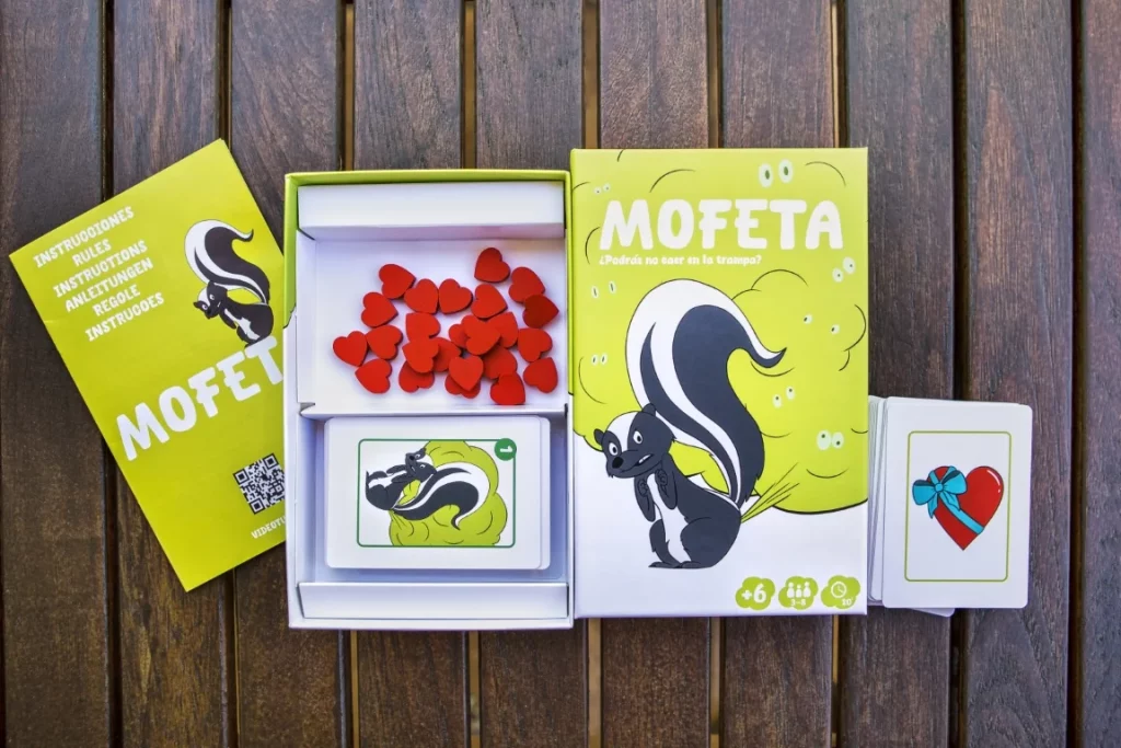 Mofeta | ¿Cómo puede ayudar Mofeta a facilitar la vuelta al cole? Mofeta juego de mesa familiar